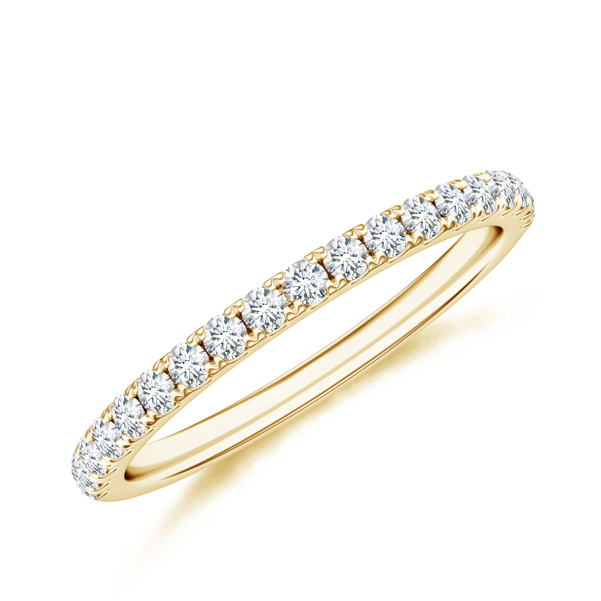 Inel DIAMONDS din aur galben de 18k cu diamante