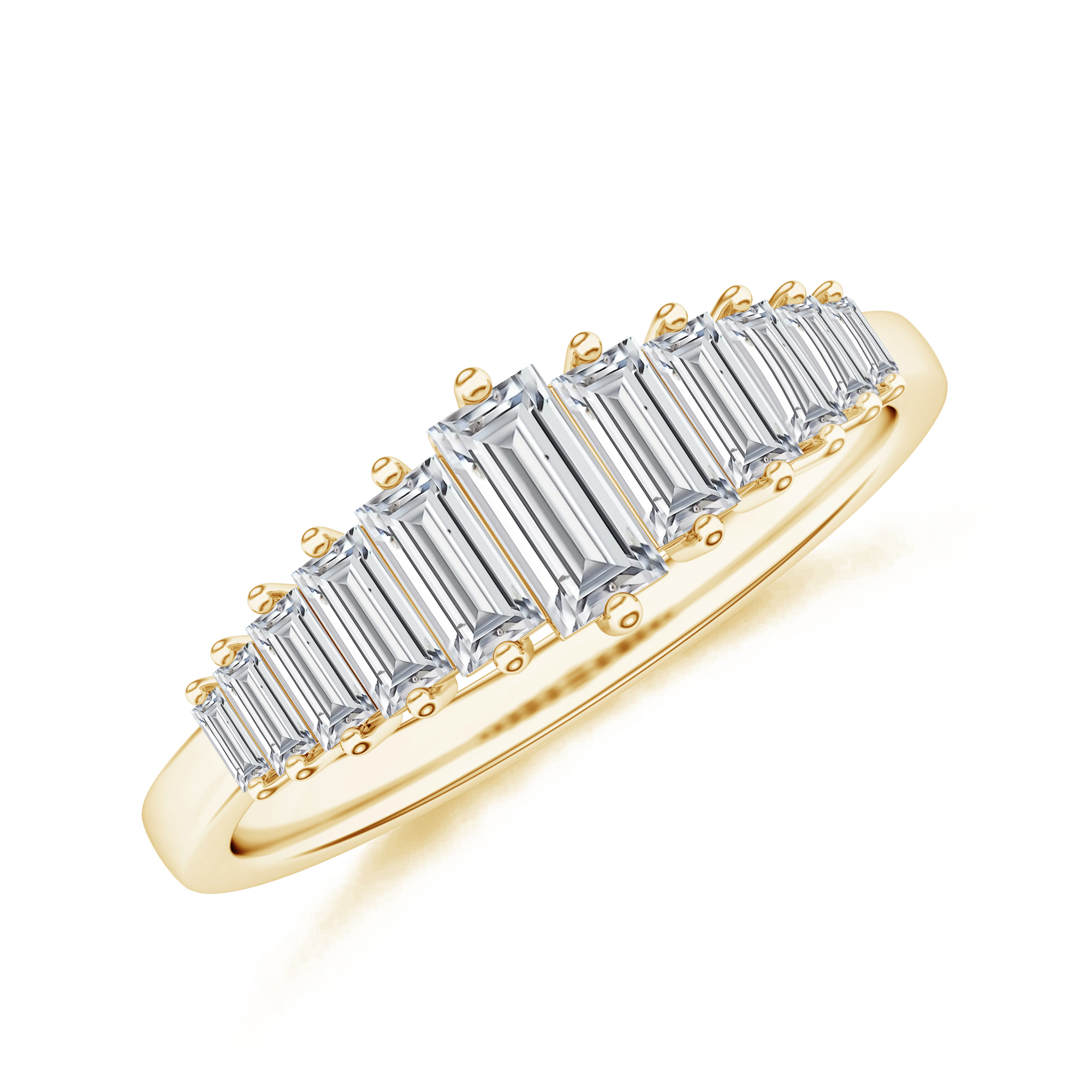 Inel DIAMONDS din aur galben de 18k cu diamante