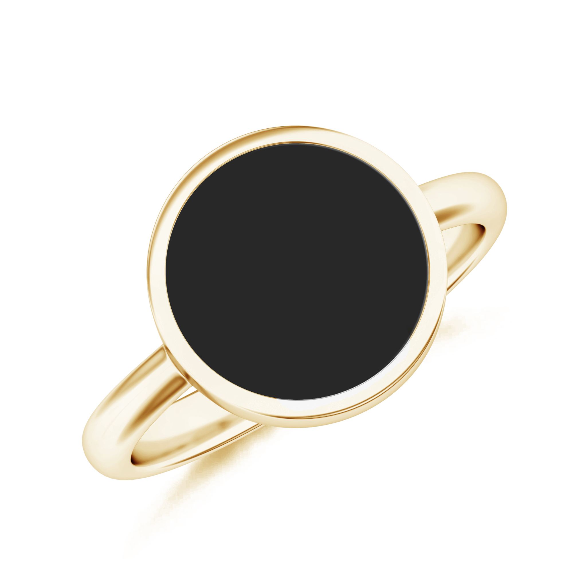 Inel aur galben 18k cu onix R-ABS-OFD10