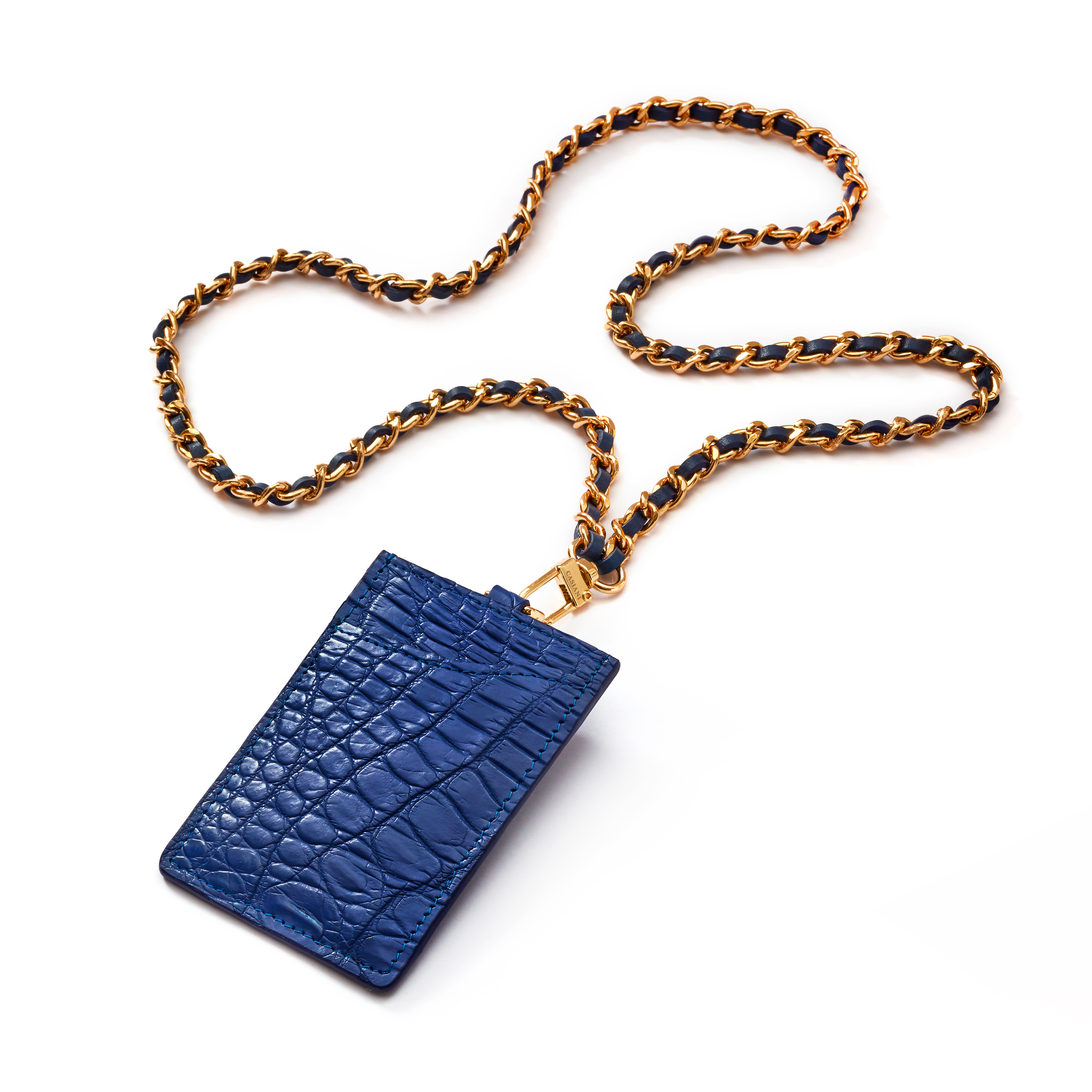 CARD HOLDER CU LANT CHC001-AL-BLU/M-G